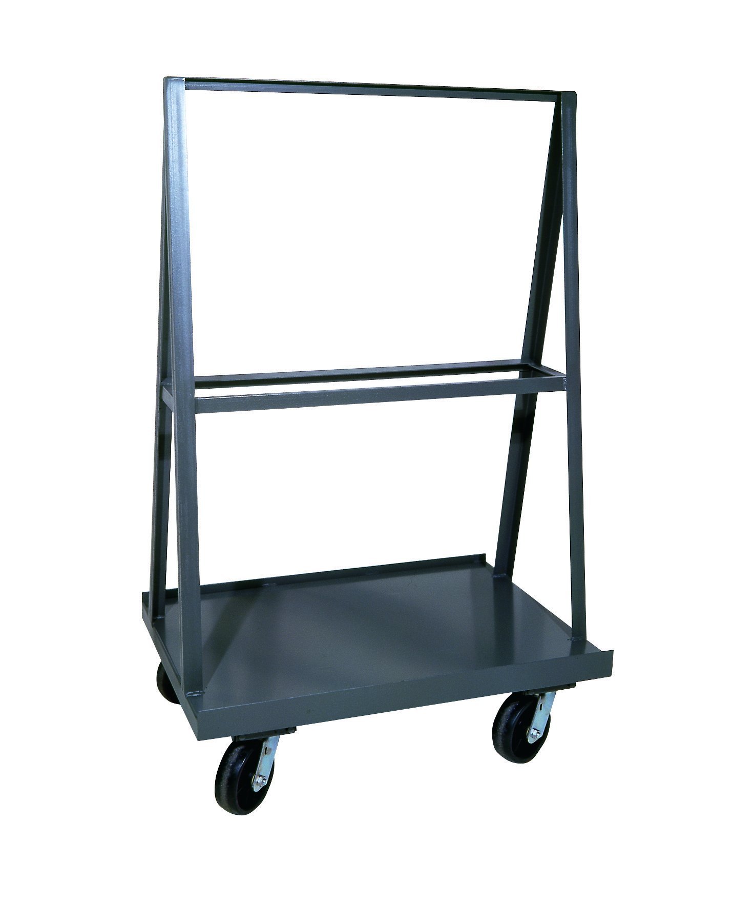 Durham Steel/Iron A-Frame Truck AF-2448-95 - Heavy Duty Industrial Cart for Warehouse, Factory & Workshop Use
