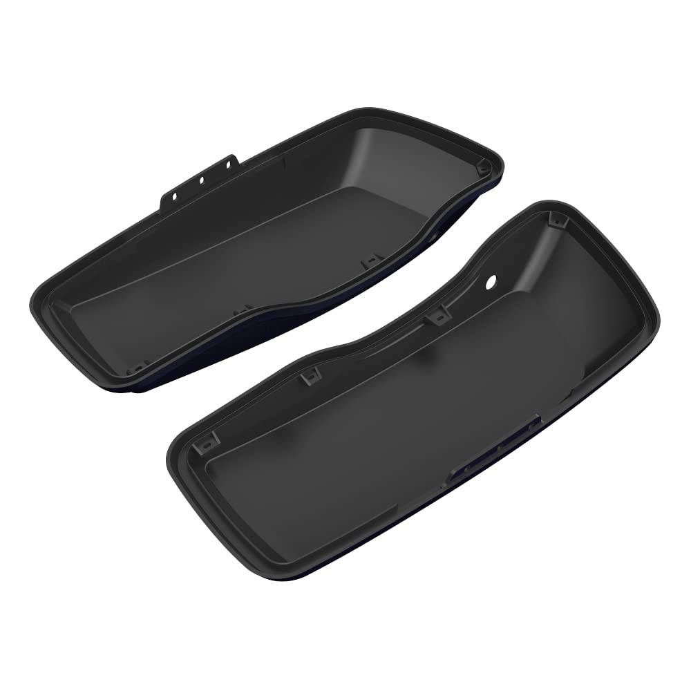 Advanblack Motorcycle Saddlebag Lids for Harley-Davidson Touring, Road Glide, Street Glide Special & Road King (2014-2023) - Durable Replacement Hard Bag Covers for Long Rides & Custom Bike Upgrades