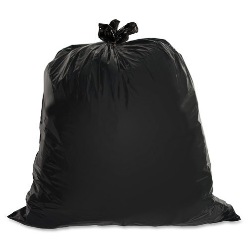 Genuine Joe Heavy-Duty Trash Can Liners - Extra Thick & Leak-Proof Garbage Bags for Kitchen, Office & Outdoor Use