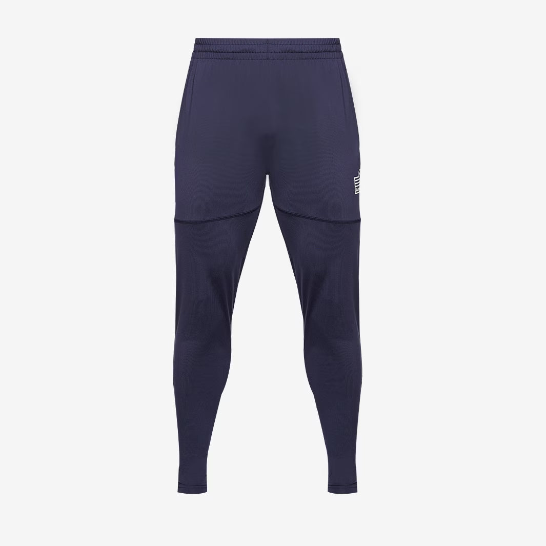 Flare Training Pants for Women - Navy Blue Yoga Pants with Pockets - High Waisted Workout Leggings for Running, Gym & Lounge Wear
