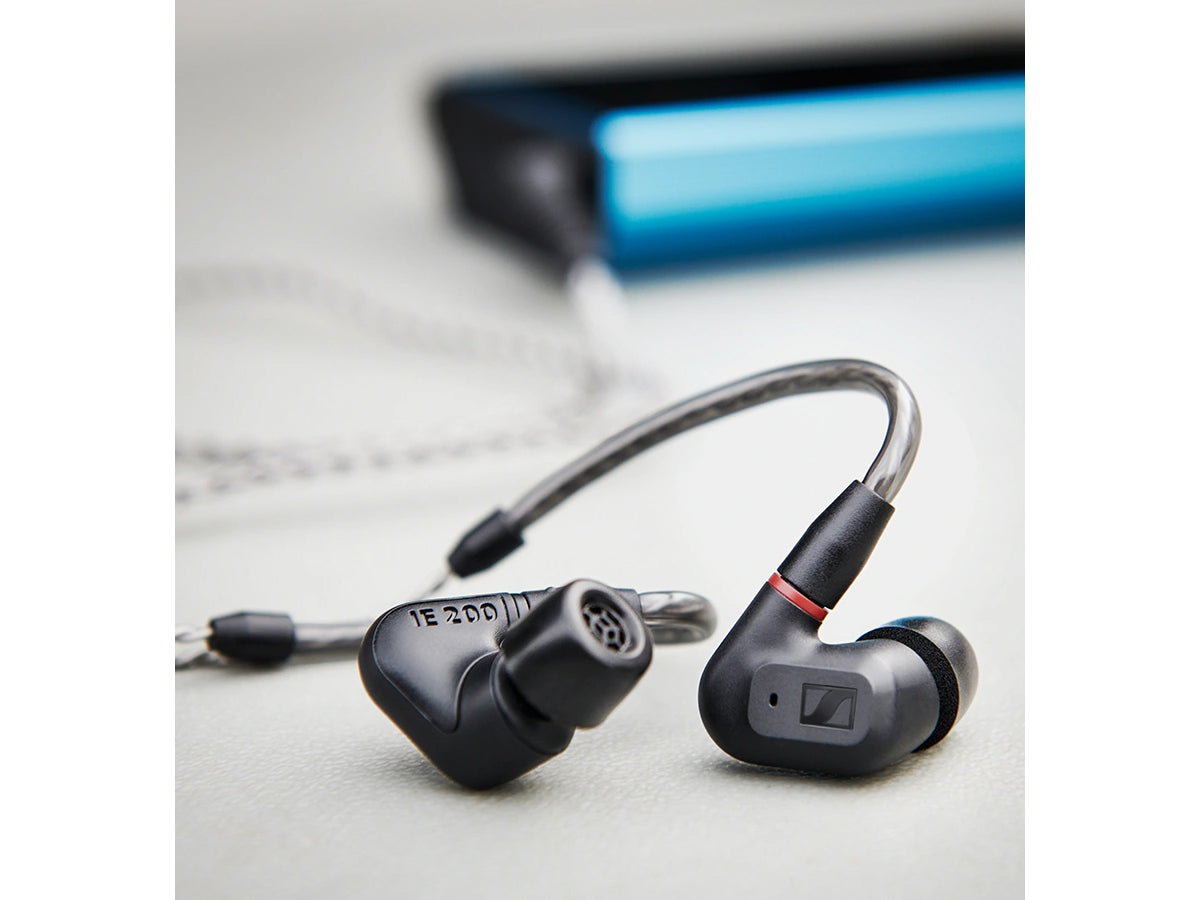 Sennheiser IE 200 High-Fidelity In-Ear Headphones - Premium Sound Quality with Ergonomic Fit for Audiophiles & Musicians | Perfect for Studio Recording, Gaming & Travel