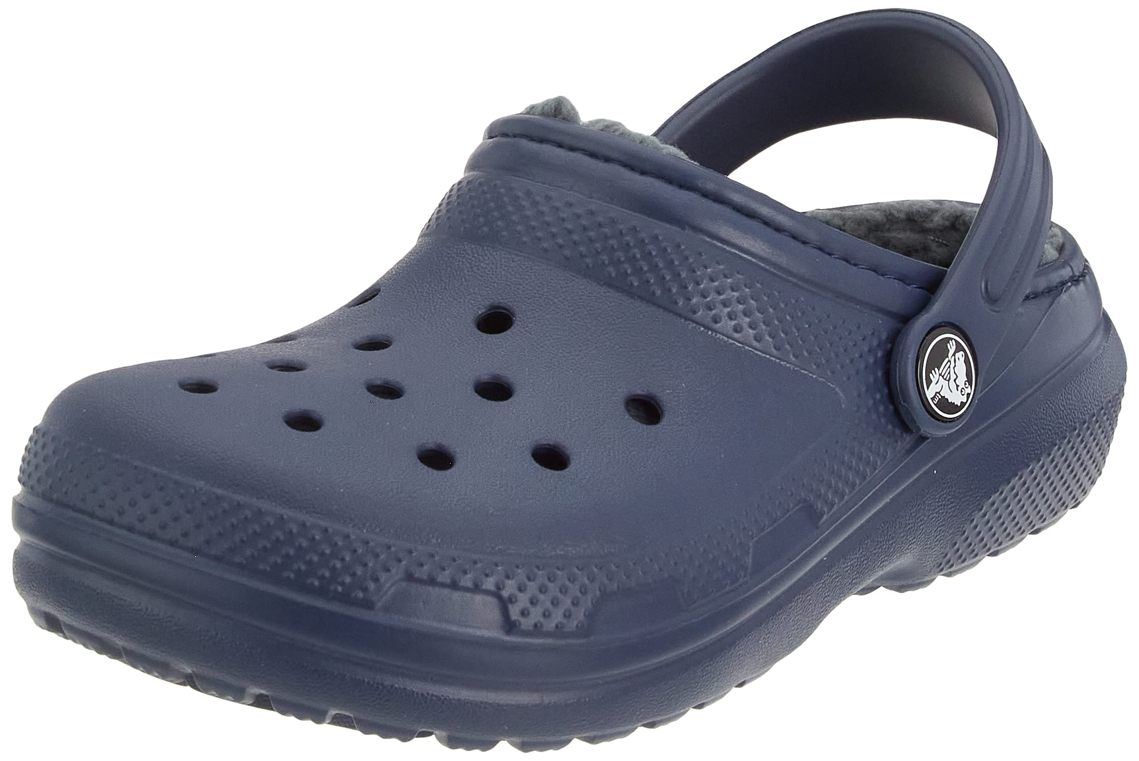 Crocs Unisex-Child Classic Lined Clog | Toddler Slippers for Boys & Girls | Warm Winter Indoor & Outdoor Shoes for Kids | Playtime, School & Home Comfort