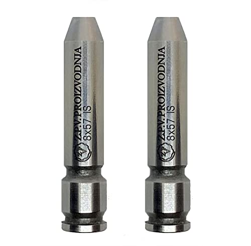 8x57 IS (8mm Mauser) Headspace Gauge Set - GO & NO-GO Gauges for Precision Firearm Maintenance | Gunsmith Tools for Mauser Rifle Safety Testing and Calibration