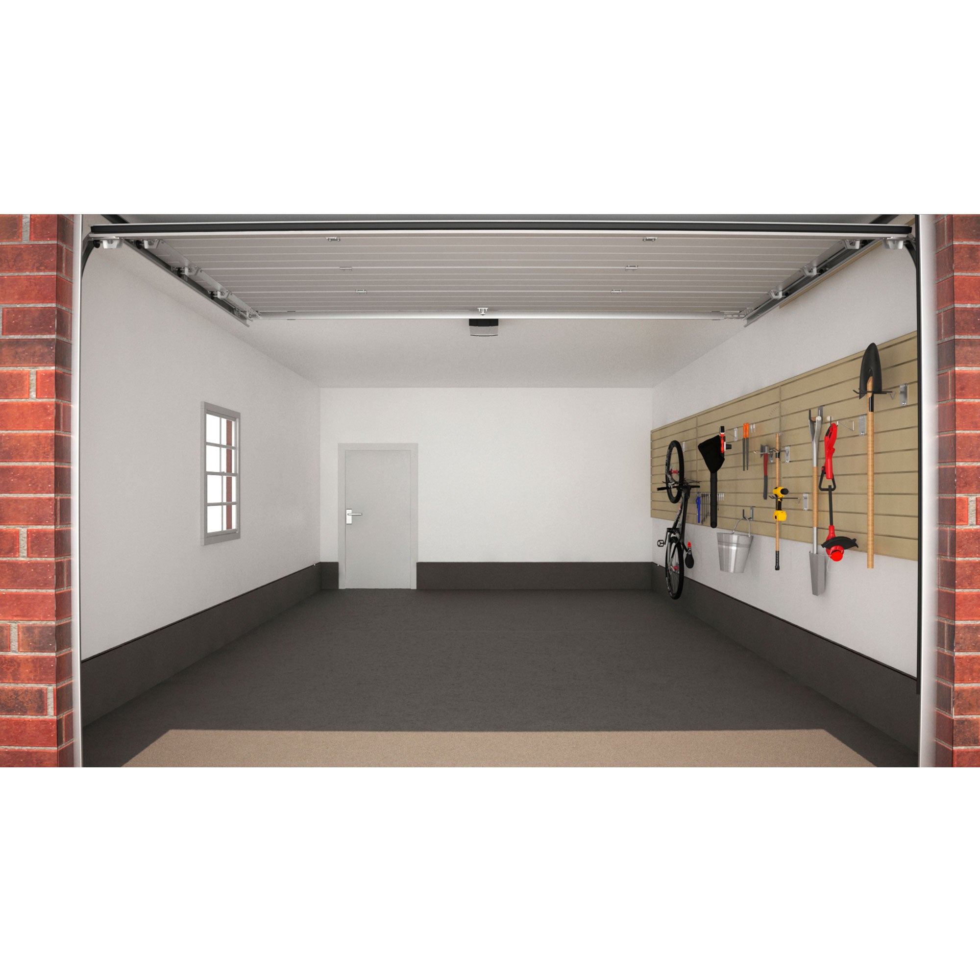 PVC Slatwall Standard Bundle - Retail Display Shelving System for Stores & Garages - Perfect for Organizing & Showcasing Products
