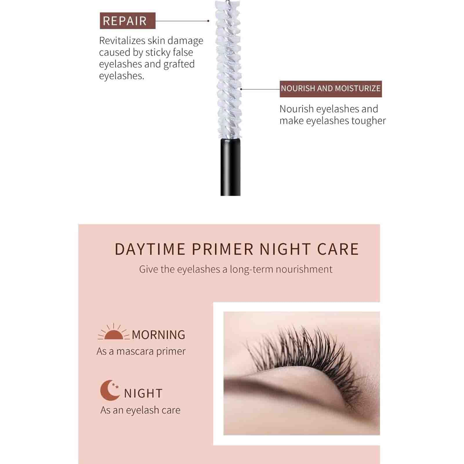 TANOOS Daislashes Serum - Premium Eyelash & Brow Growth Enhancer for Longer, Thicker Lashes | Natural Lash Booster for Daily Use | Perfect for Nighttime Routine & Special Occasions