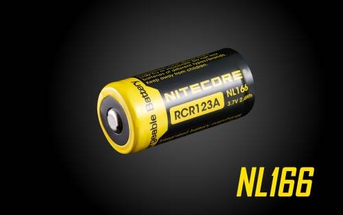 NL166 650mAh Rechargeable Li-ion 123A Battery - Long Lasting Power for Flashlights, Cameras & Medical Devices (2-Pack)