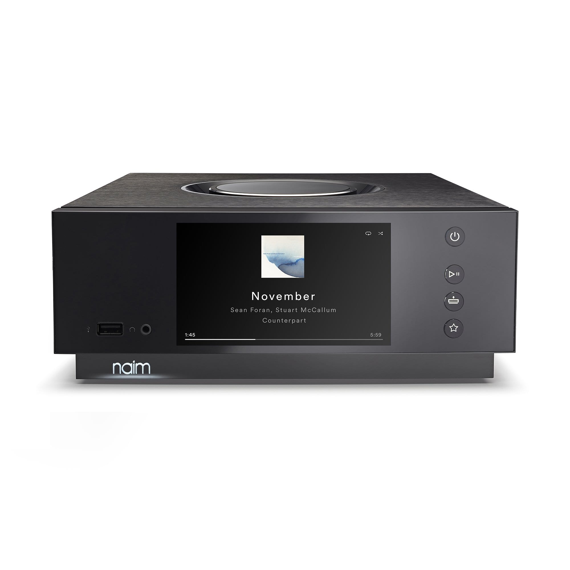Naim Uniti Atom All-In-One Integrated Amplifier with HDMI ARC - High-Fidelity Audio System for Home Theater & Music Streaming