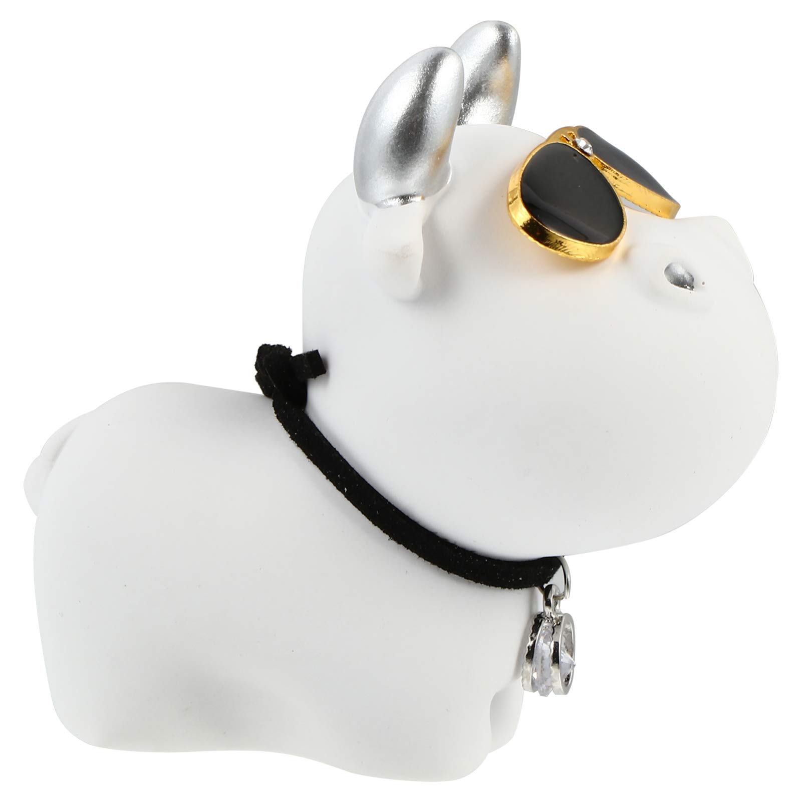 Wakauto Resin Animal Figurines - 2021 Chinese Zodiac Ox Year Collectible, Bobblehead Cow Toy for Car Dashboard Decor, Tabletop Display, Cake Topper & Gift Ideas | Perfect for Home Decor, Office Desk & Party Favors