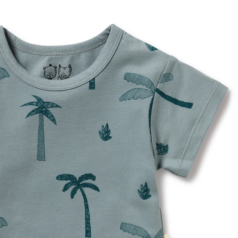 Palm Days Organic Cotton T-Shirt for Men & Women - Eco-Friendly Casual Wear for Everyday Comfort & Style