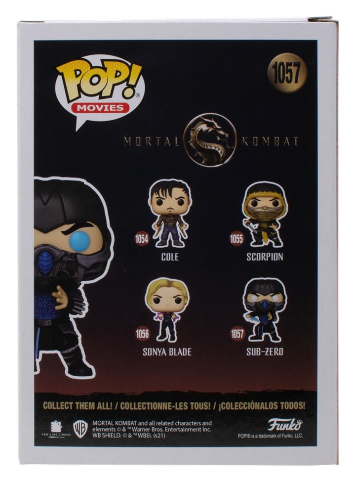 Mortal Kombat Sub Zero Funko Pop! Vinyl Figure #1057 EE Exclusive - Collectible Action Figure for Gamers & Fans - Perfect for Display, Gifts, and Gaming Room Decor