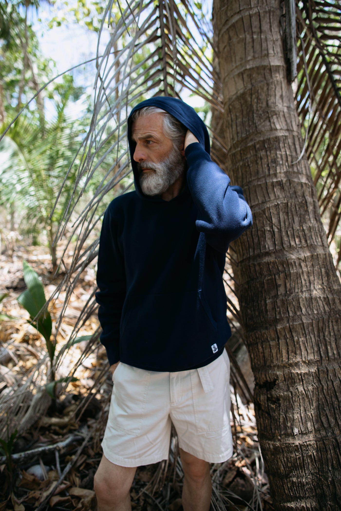 Premium Wharf Knit Hoodie for Men & Women - Soft & Comfortable Navy Pullover Sweatshirt - Perfect for Casual Wear, Outdoor Activities & Layering in Cool Weather