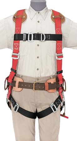 Klein Tools 87982 Full-Body Harness X-Large for Tower Climbing Safety