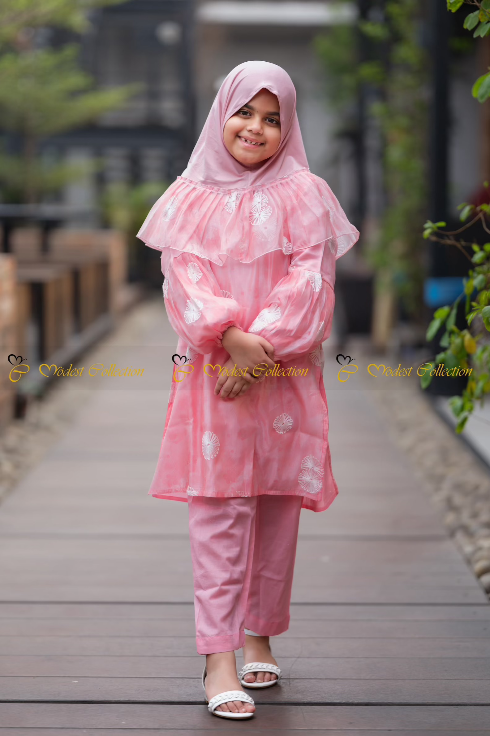 Little Candyfloss Dress for Girls - Fluffy Pink Party Dress for Birthday, Photo Shoots & Special Occasions