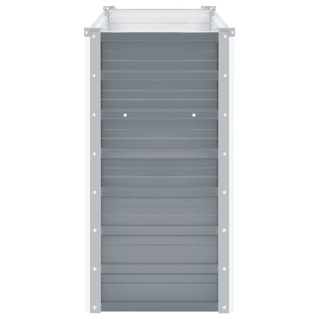 Galvanized Steel Raised Garden Bed - 39.4