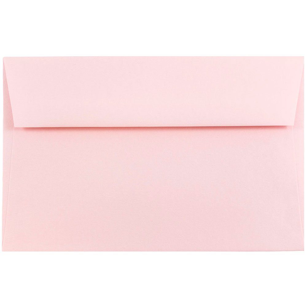 Premium A9 Invitation Envelopes 5.75x8.75 - Baby Pink (250pk) for Weddings & Events