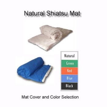 Shiatsu Massage Mat with Removable Cover - Acupressure Pad for Yoga, Meditation, Back Pain Relief & Relaxation - Perfect for Home, Office & Travel Use
