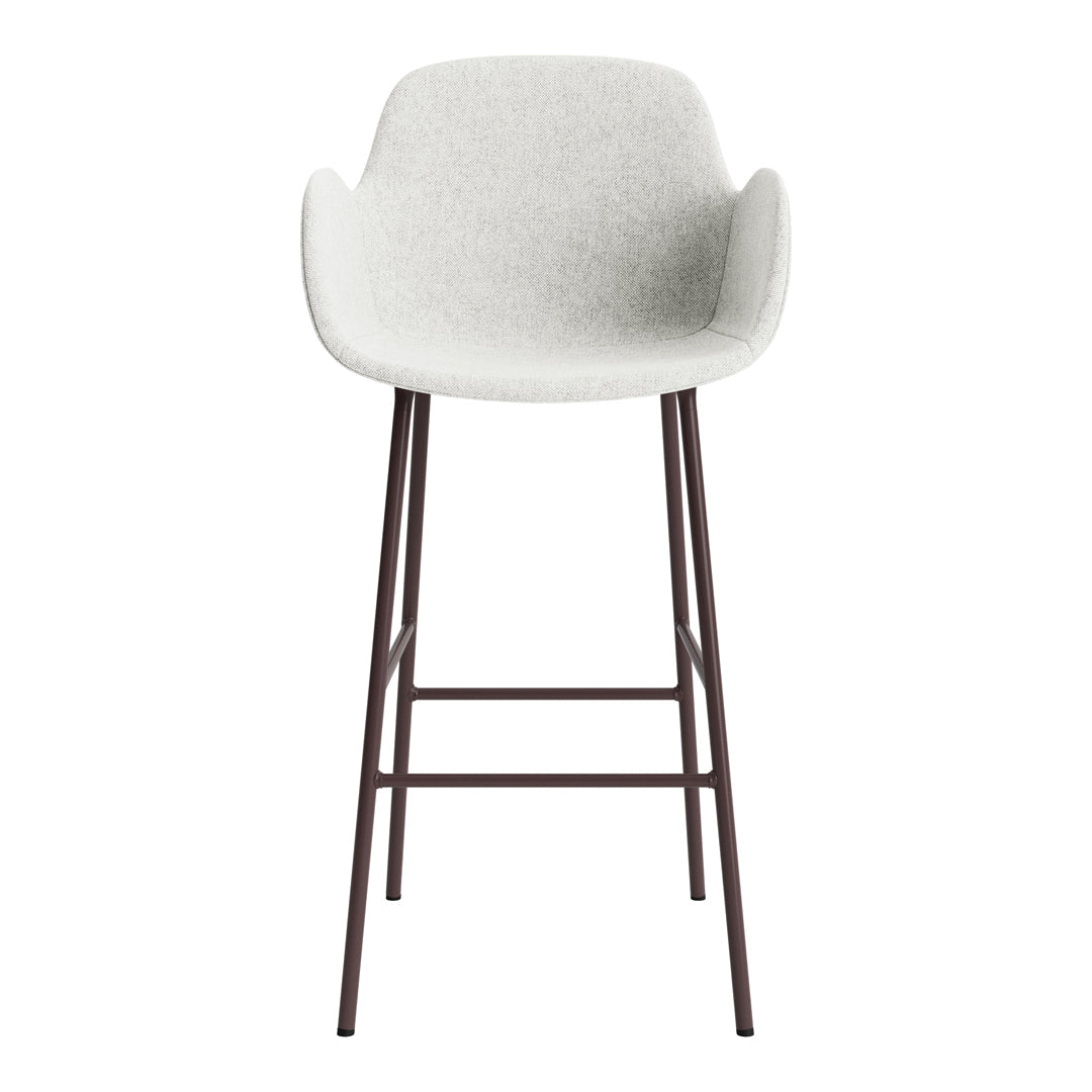 Form Bar Armchair - Fully Upholstered Modern Lounge Chair for Living Room, Office & Cafe | Comfortable Seating Furniture for Home & Commercial Spaces