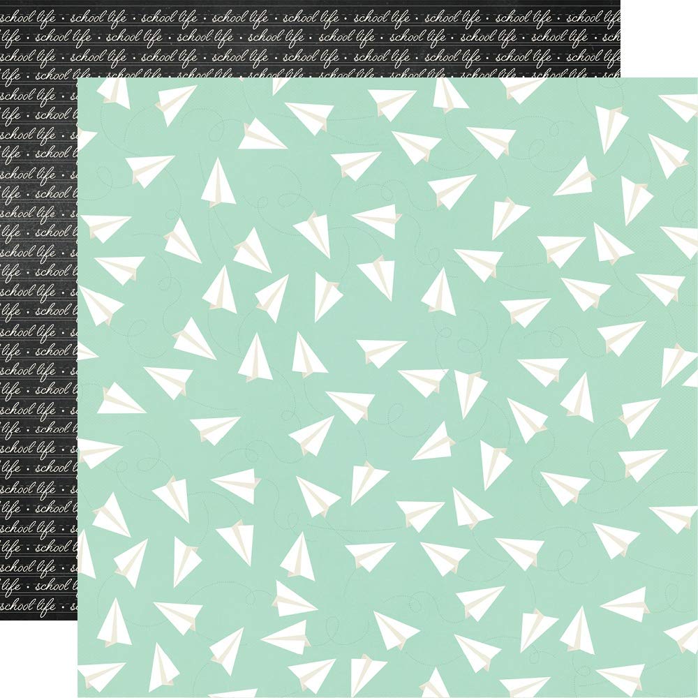 Simple Stories School Life Paper Honor Roll - White Scrapbooking Paper for Memory Albums, DIY Projects, and School Crafts - Perfect for Scrapbookers, Teachers, and Students