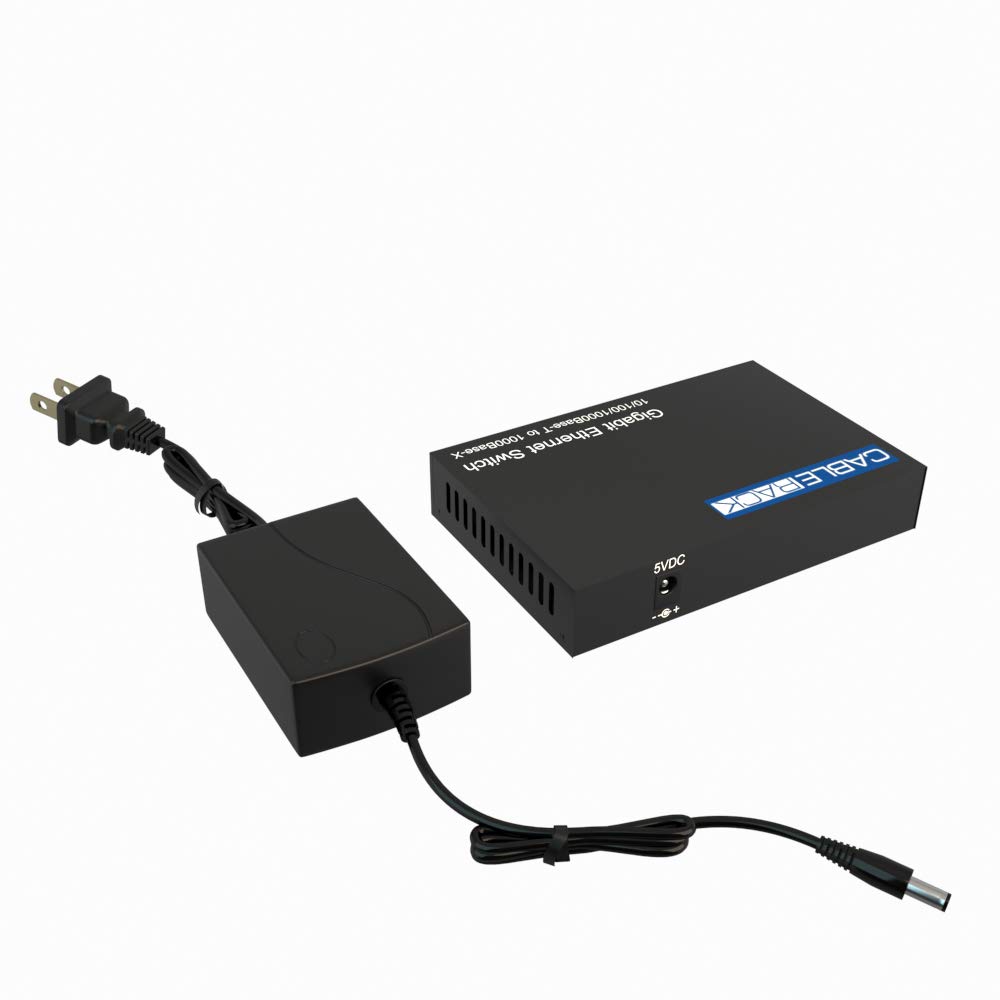 Dual SFP Slot Media Converter with Dual 1000M Ethernet Ports - High-Speed Fiber Optic Network Converter for Home & Office Networking