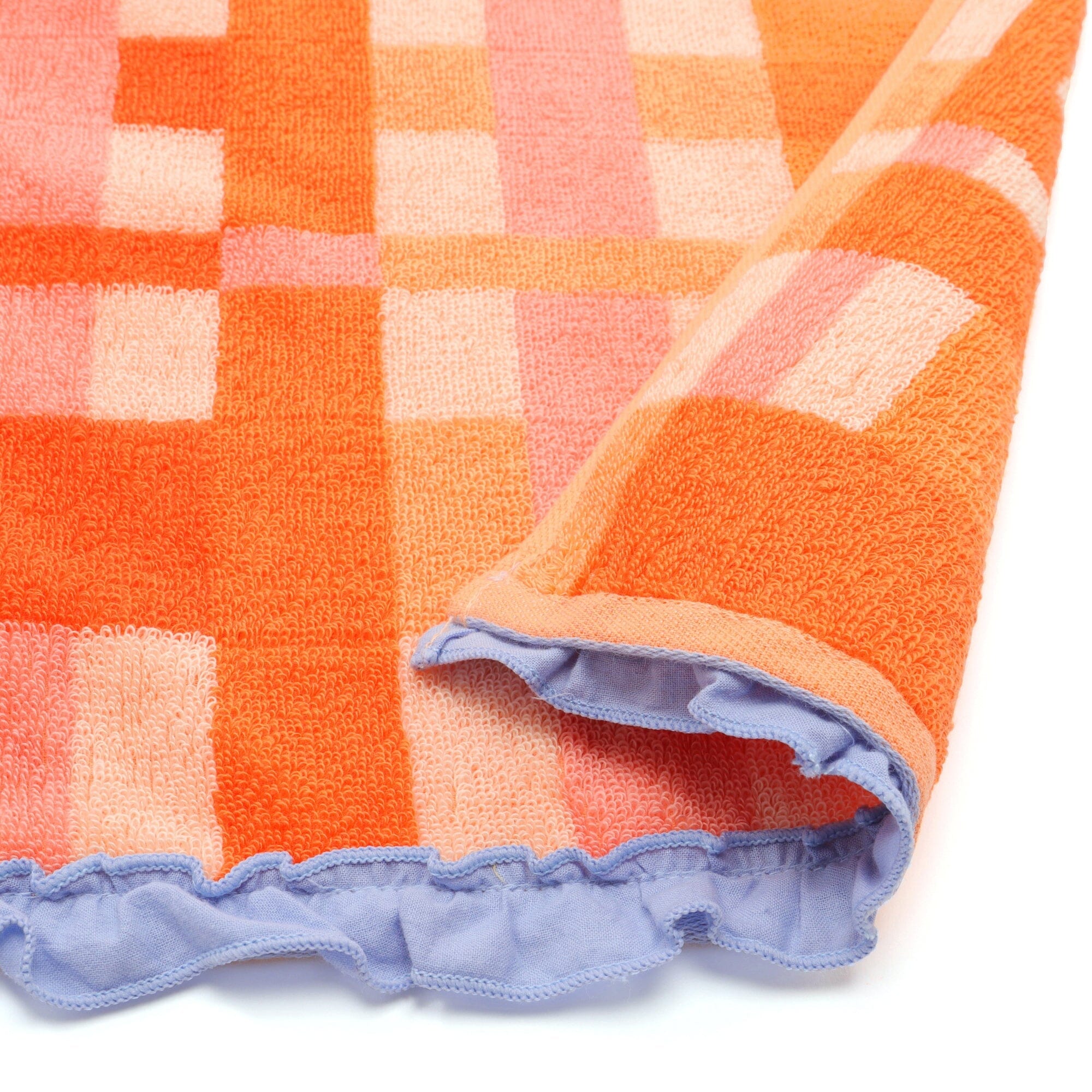 Antibacterial & Deodorizing Face Towel - Soft Orange Microfiber for Gym, Travel & Daily Skincare - Reusable & Hypoallergenic