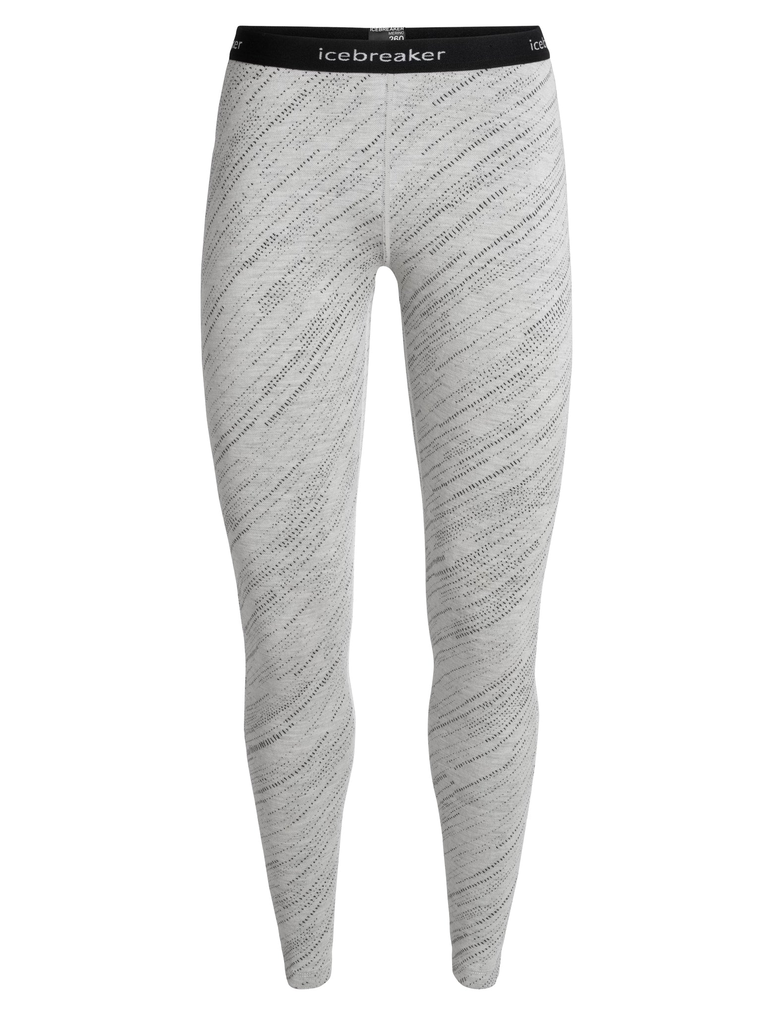 250 Vertex Leggings Snow Storm - Women's High Waist Yoga Pants for Running, Workout & Winter Sports - Thermal Fleece Lined Tights for Cold Weather