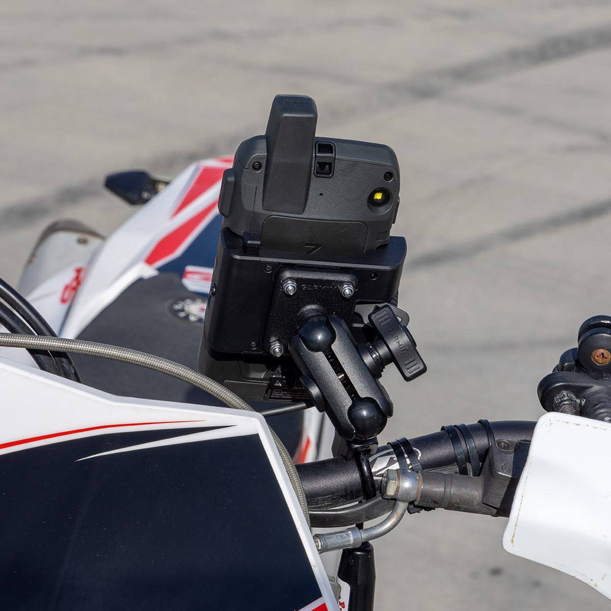 Garmin Motorcycle Mount Kit - Secure GPS Holder for Adventure & Street Bikes - Perfect for Road Trips & Off-Road Riding