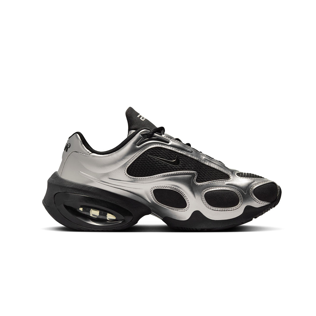 Nike Women's Air Max Muse Running Shoes - Black/Metallic Silver - Lightweight & Comfortable for Gym, Jogging & Daily Wear