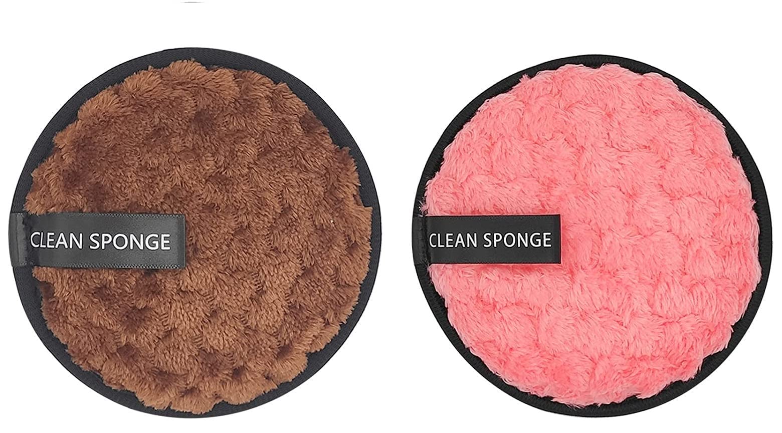 Eltihr Reusable Makeup Remover Pads - 2 Pack Eco-Friendly Washable Microfiber Face Cloths for Gentle Makeup Removal - Suitable for All Skin Types - Perfect for Travel, Daily Cleansing & Sustainable Beauty Routine