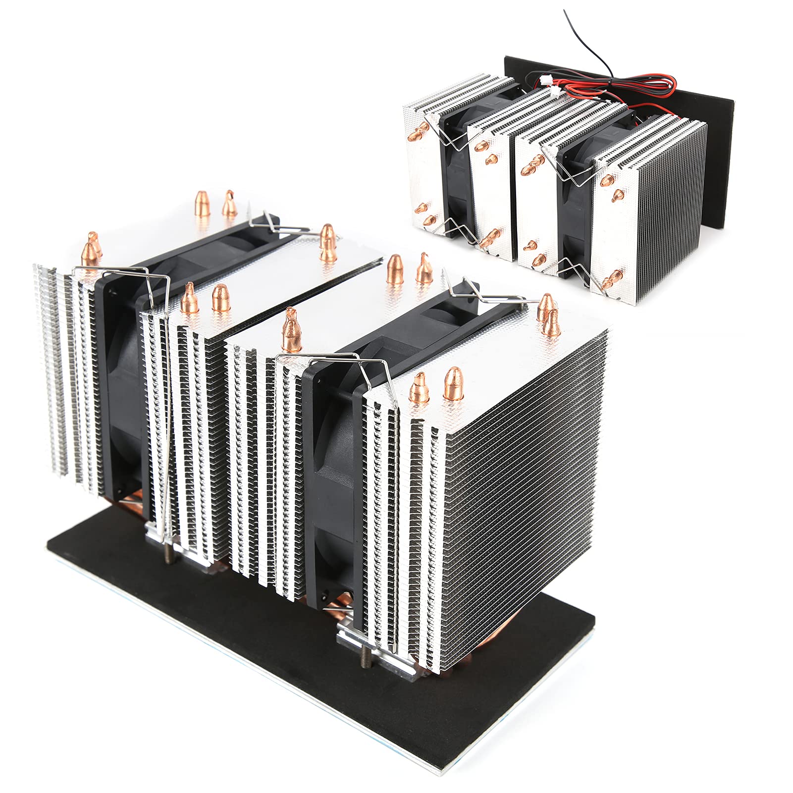 240W 12V Thermoelectric Refrigeration Cooler with Large Aluminum Alloy Fins - Durable & Practical for Pet Refrigerators, Camping, and Car Travel