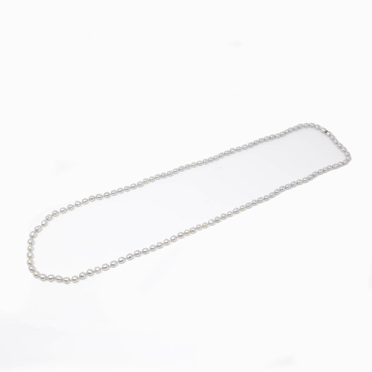 Chanel Pearl Long Necklace for Women - Elegant & Timeless Luxury Jewelry for Parties, Weddings & Special Occasions