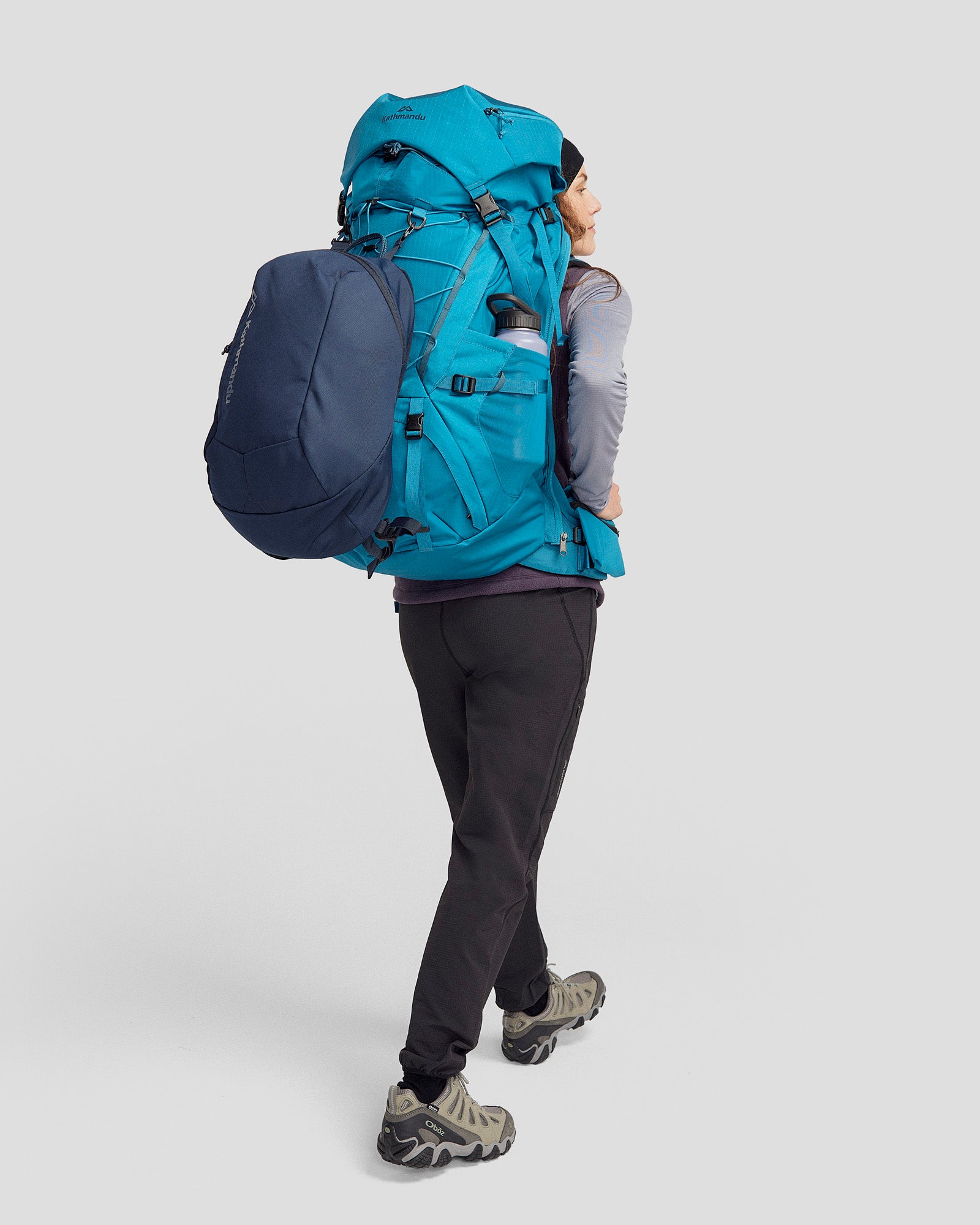 65L Dark Eddy Interloper Pack - Lightweight Hiking Backpack for Outdoor Adventures, Camping & Travel Gear