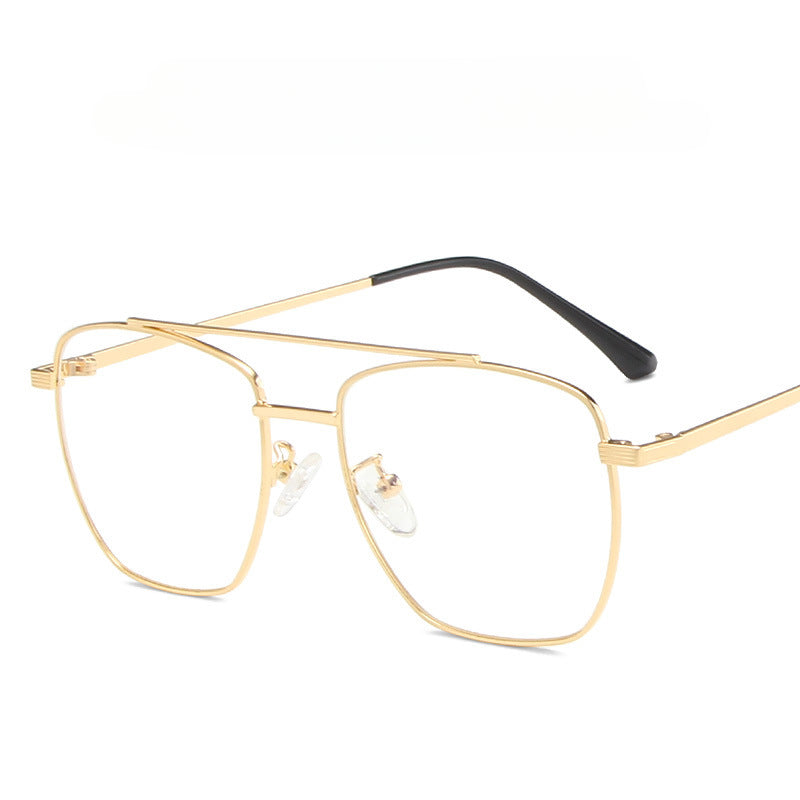 Oversized Aviator Sunglasses for Women - Metal Frame Retro Fashion Shades - Perfect for Driving, Travel & Outdoor Activities