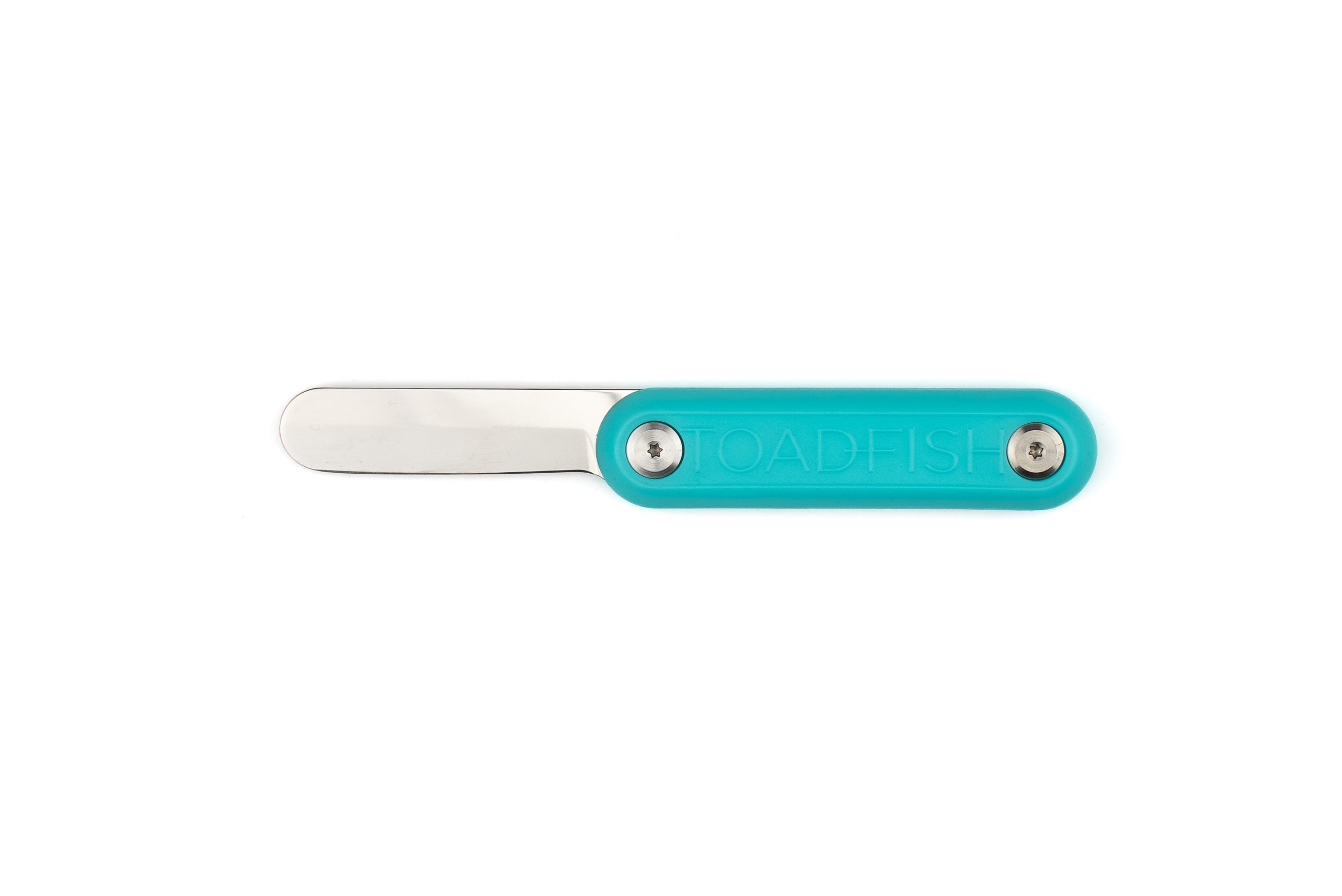 Premium Toadfish Clam Knife - Rustproof Stainless Steel Shellfish Shucking Tool with Ergonomic Handle (Teal) - Perfect for Seafood Lovers & Beachside Clam Bakes
