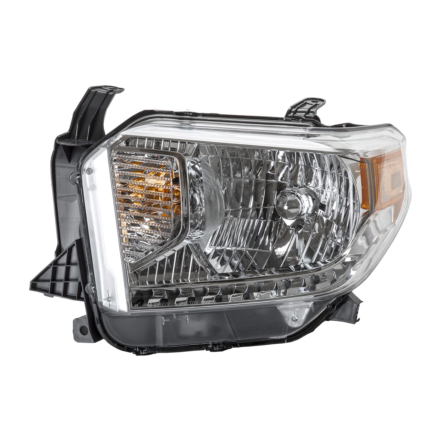 TYC 20-9496-90-1 Left Headlight Assembly Replacement for Toyota Tundra 2007-2021 - Durable LED Headlamp for Night Driving & Off-Road Adventures