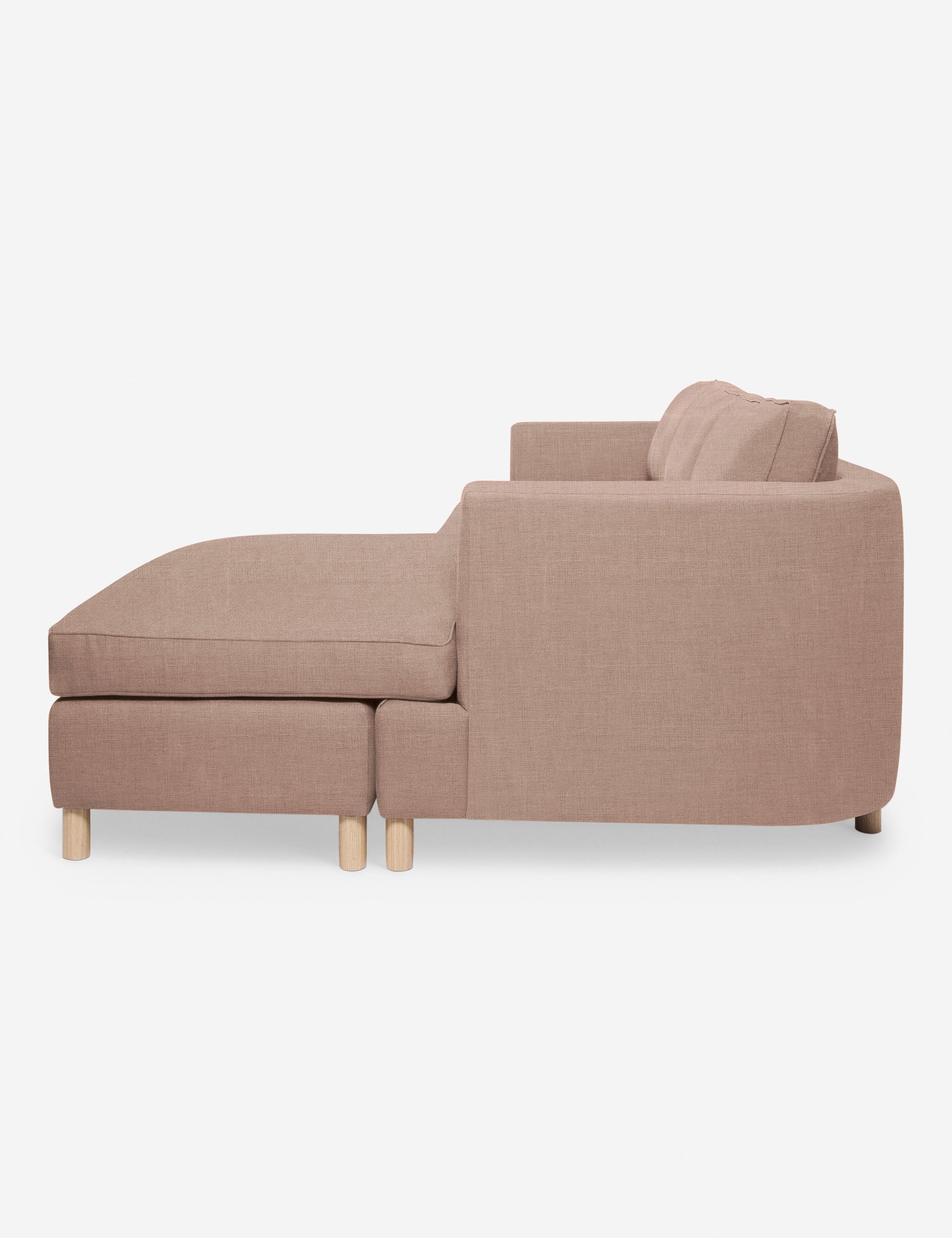 Belton Sectional Sofa by Ginny Macdonald - Modern L-Shaped Couch for Living Room, Family Room & Home Theater | Comfortable Fabric Sofa Set with Reversible Chaise