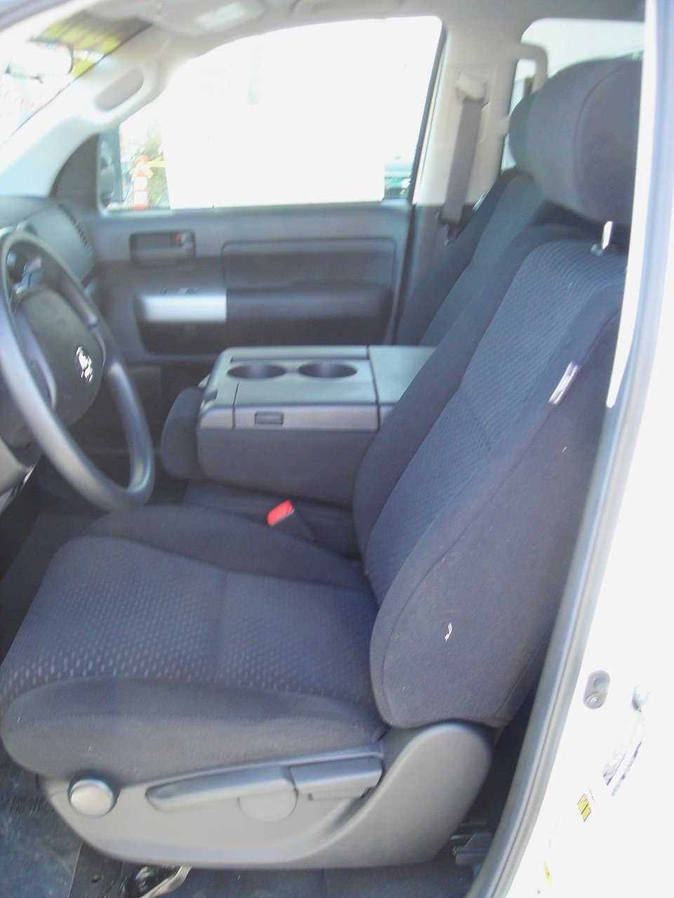 Premium Durafit Seat Covers - Custom Fit for Toyota Tundra Double Cab (2-Row Set) | Waterproof & Durable Protection for Truck Seats | Perfect for Off-Roading, Work & Family Adventures
