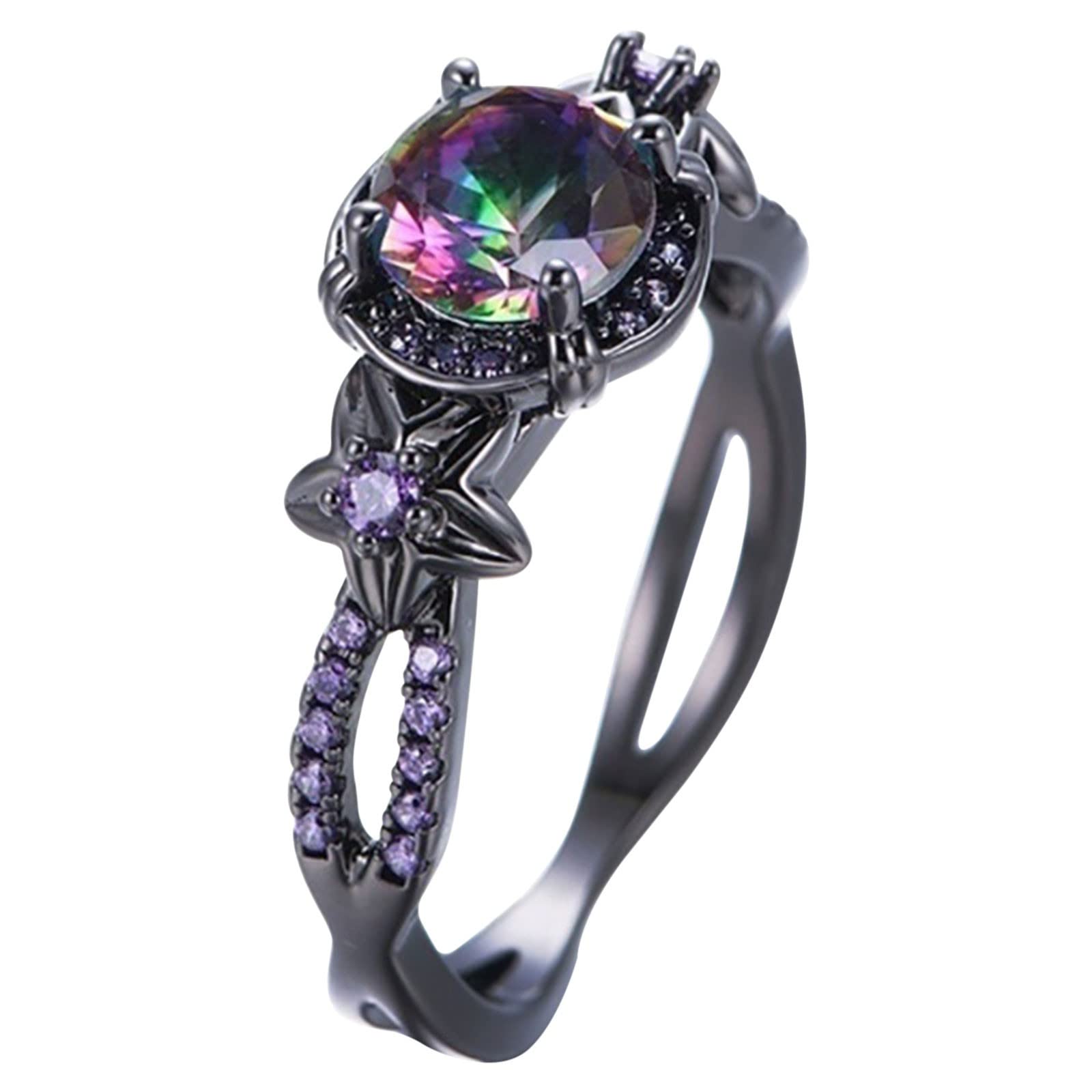 Dandelion Flower Ring for Women & Men - Wedding, Engagement Gift - Handmade Jewelry for Party & Birthday