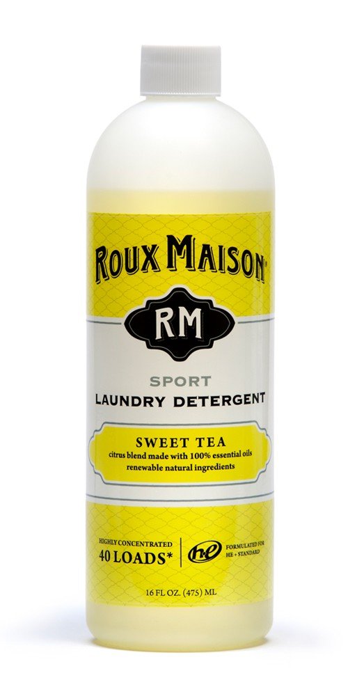 All Natural Laundry Detergent - Sweet Tea Scent, 16oz (40 Loads) | Eco-Friendly, Hypoallergenic & Biodegradable | Perfect for Sensitive Skin & Baby Clothes