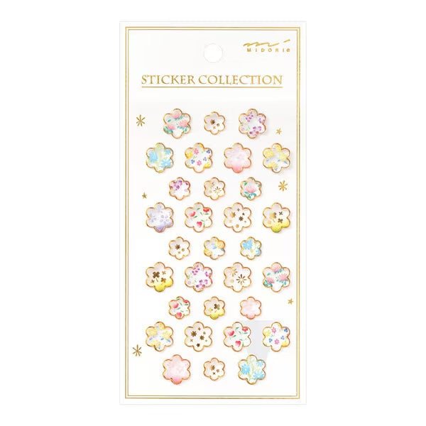 Midori DESIGNPHIL Premium Resin Stickers Collection - Waterproof, Durable Decals for Laptops, Water Bottles, Journals & DIY Crafts - Aesthetic Vinyl Stickers for Scrapbooking, Planners & Home Decor