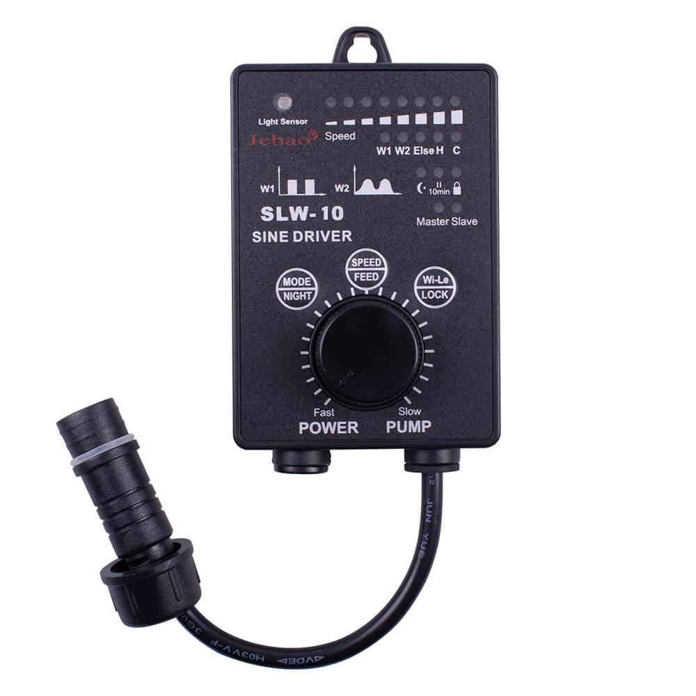 Jebao SLW-10 Wave Maker Pump - Energy Efficient & Quiet Sine Wave Aquarium Powerhead for Saltwater & Reef Tanks - Perfect for Marine Fish Tanks, Coral Reef Aquariums & Water Circulation