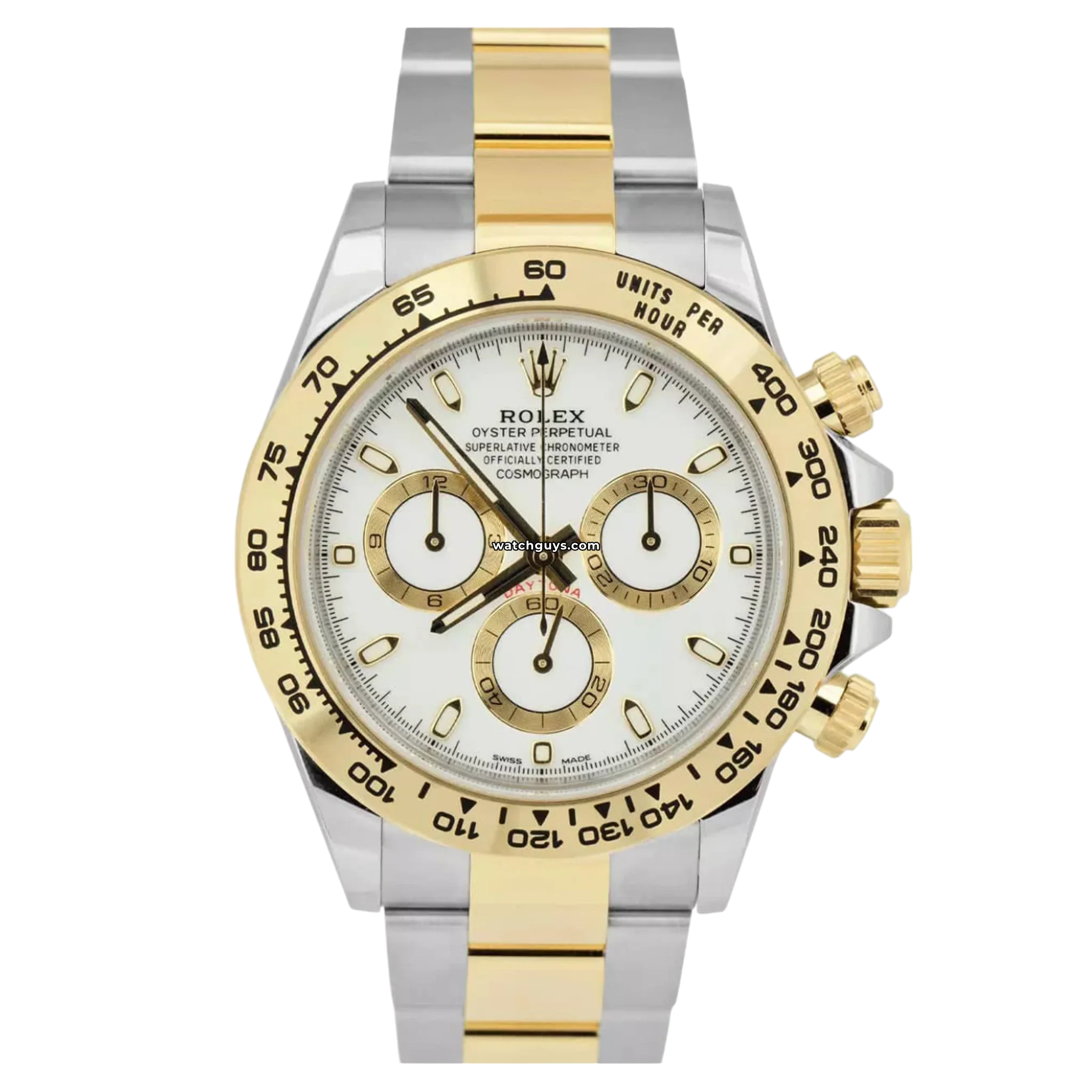 Rolex Daytona 116503 White Gold Men's Watch - Luxury Chronograph Timepiece for Business & Formal Occasions