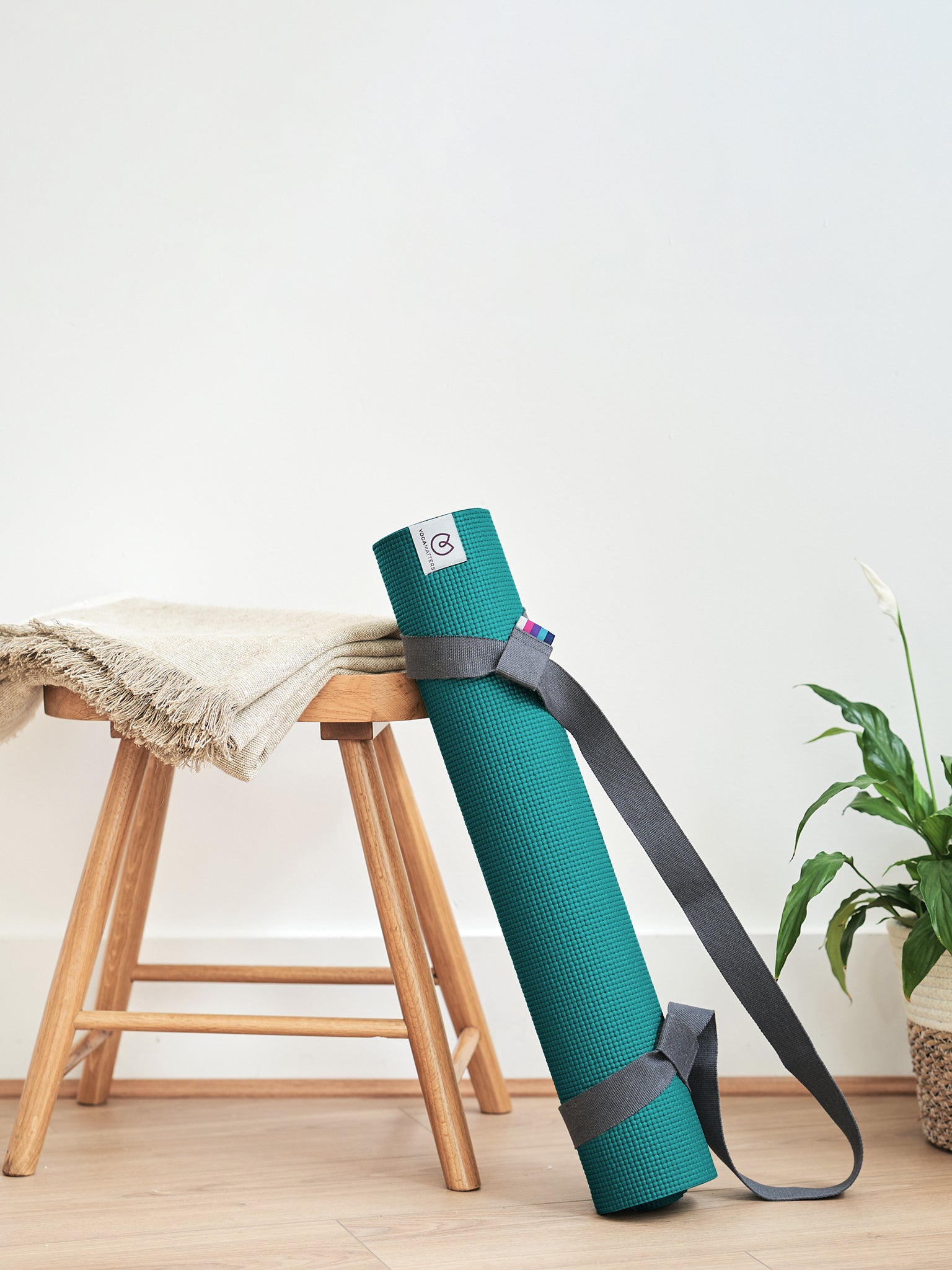 Yogamatters Sticky Yoga Mat - Non-Slip Eco-Friendly Exercise Mat for Yoga, Pilates & Home Workouts - Perfect for Beginners & Professionals