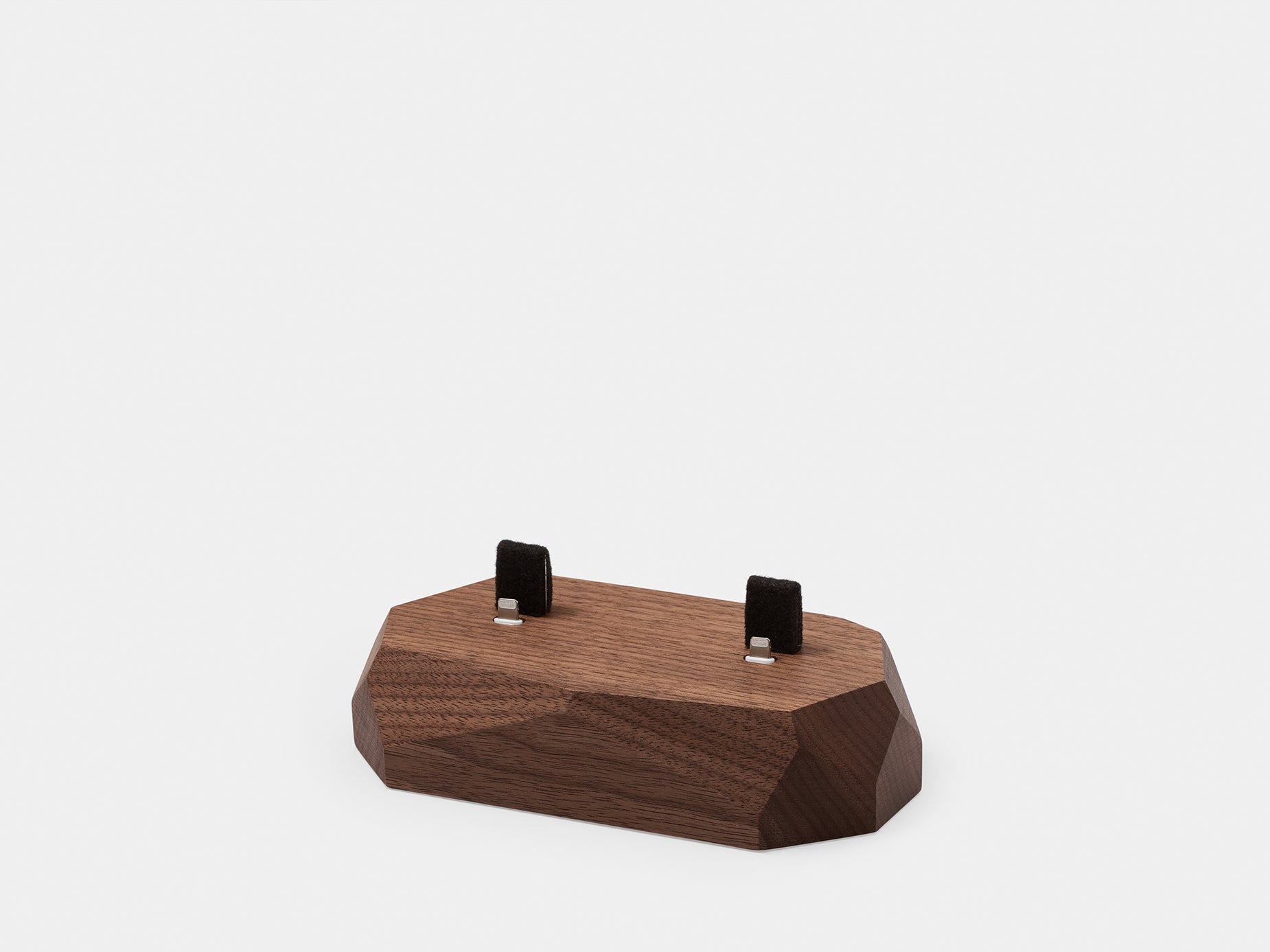 Dual Dock Charging Station - Fast Wireless Charger for iPhone & Android - Perfect for Home, Office, and Travel Use
