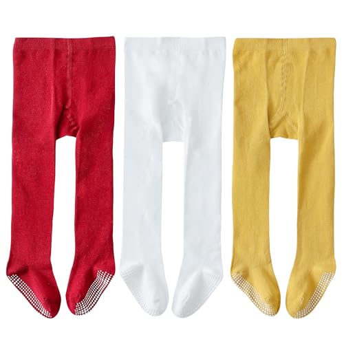 Burgundy/Ivory White/Mustard,3 Pairs