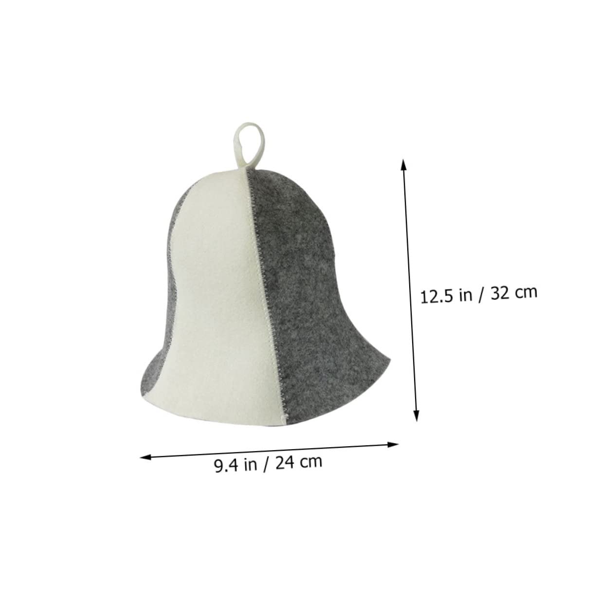 NOLITOY 8-Pack Felt Sauna Hats - Breathable Russian Banya Caps for Men & Women - Moisture-Wicking Sauna Accessories for Steam Room & Spa - Perfect for Relaxation & Hair Protection