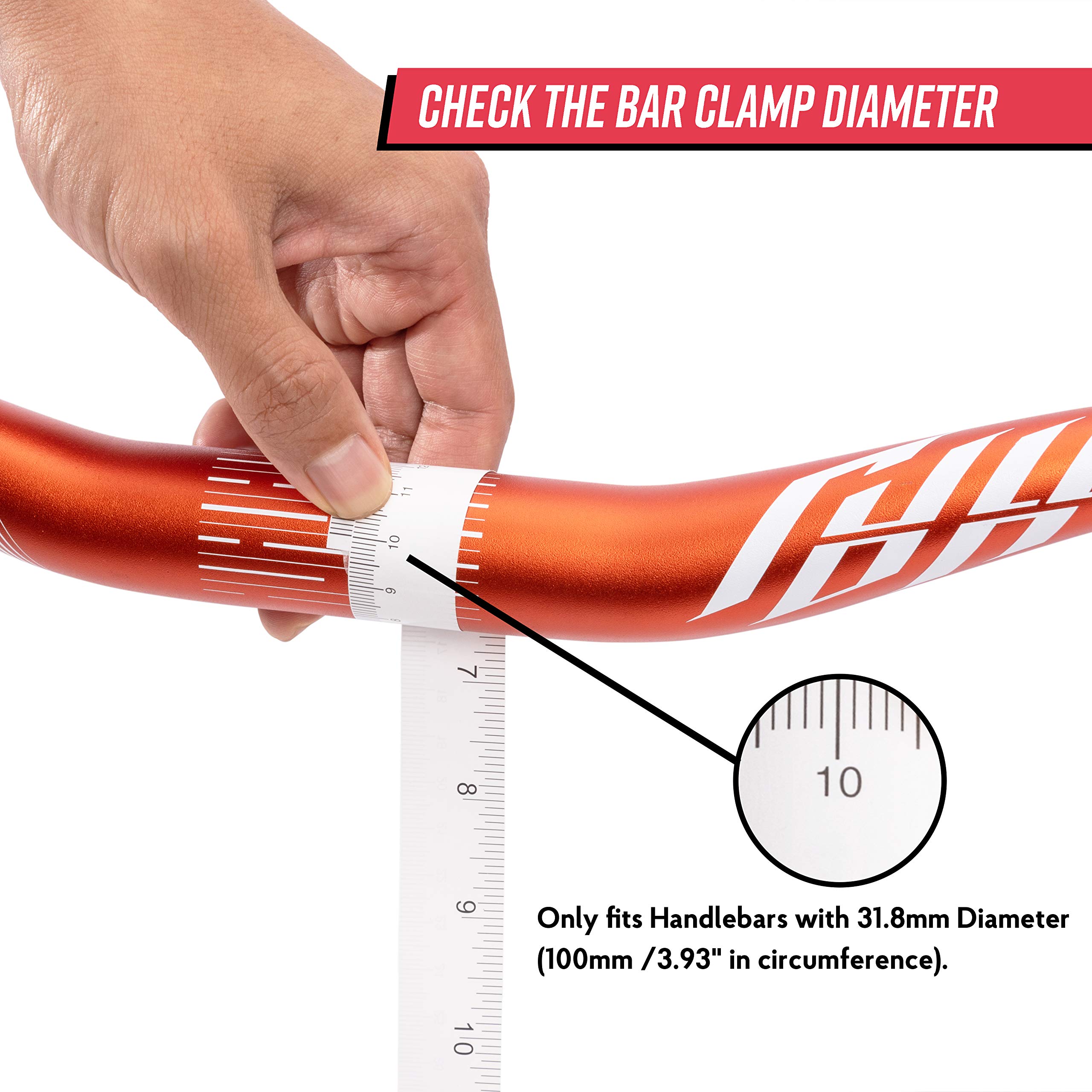 Funn Funnduro MTB Stem - 31.8mm Bar Clamp, Ultralight & Durable Alloy Bicycle Stem for Mountain Bikes & BMX - Perfect for Trail Riding, Downhill & Urban Cycling Adventures