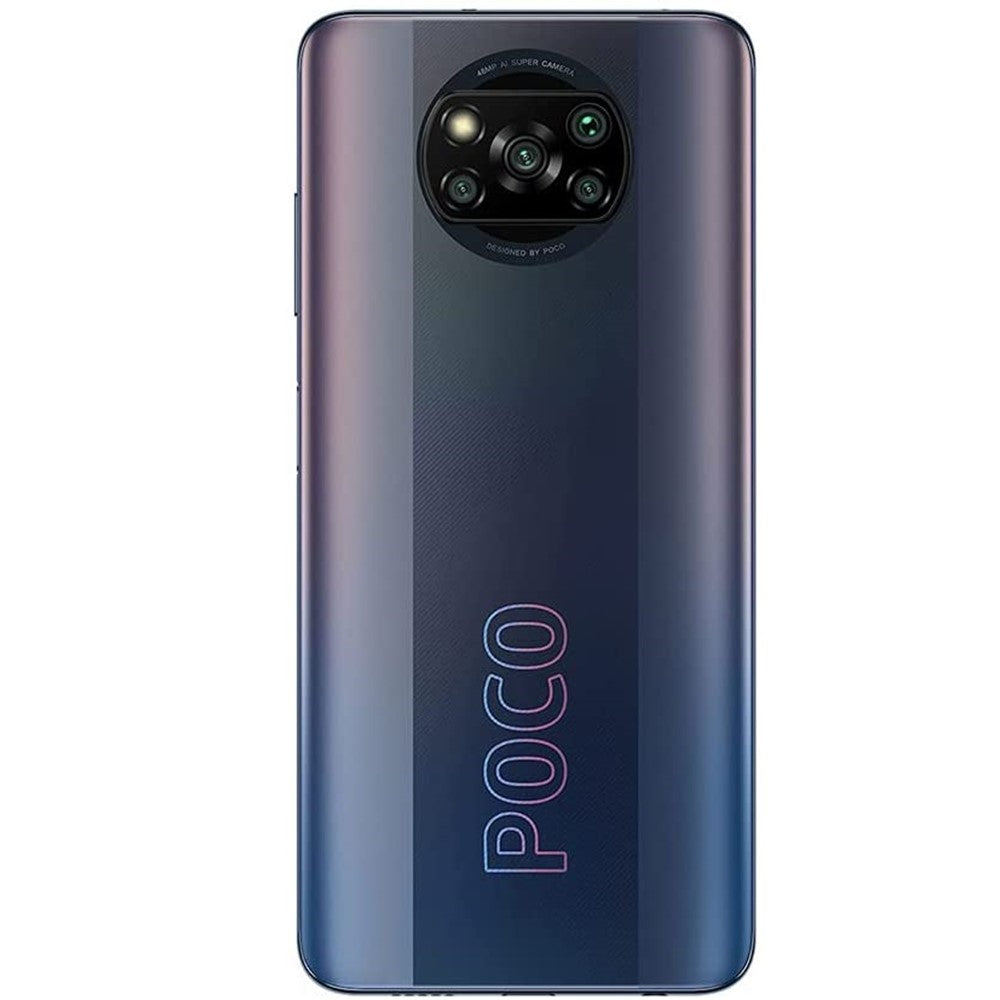 Poco X3 Pro Smartphone - 128GB Storage, 6GB RAM | Factory Unlocked GSM Phone (Not Verizon/Sprint Compatible) | International Version in Phantom Black (Renewed Like New) - Perfect for Travel, Work & Gaming