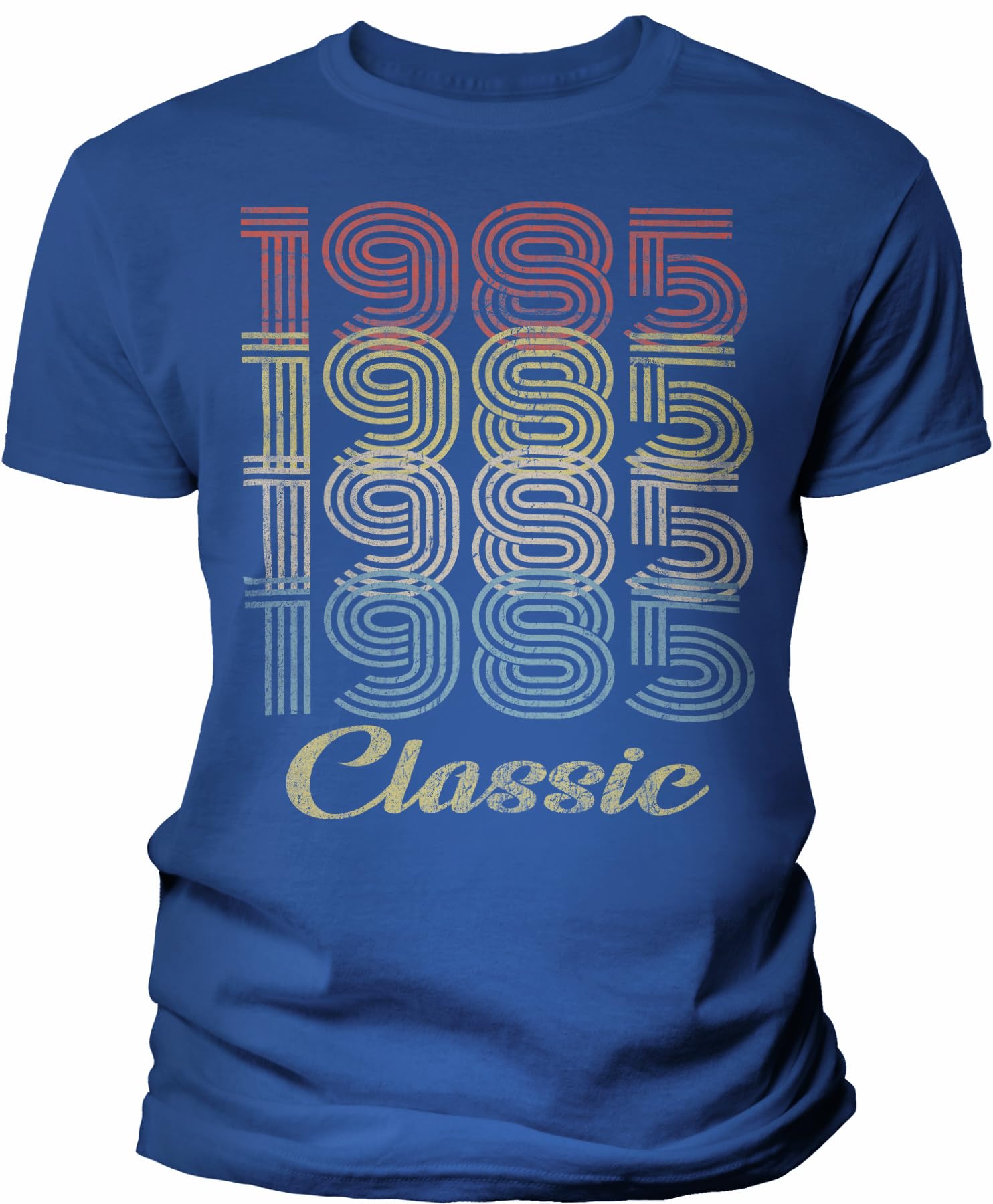 Vintage 1985 Retro 40th Birthday T-Shirt for Men - Classic 40th Birthday Gift - Perfect for 1985 Born Celebrations & Milestone Parties