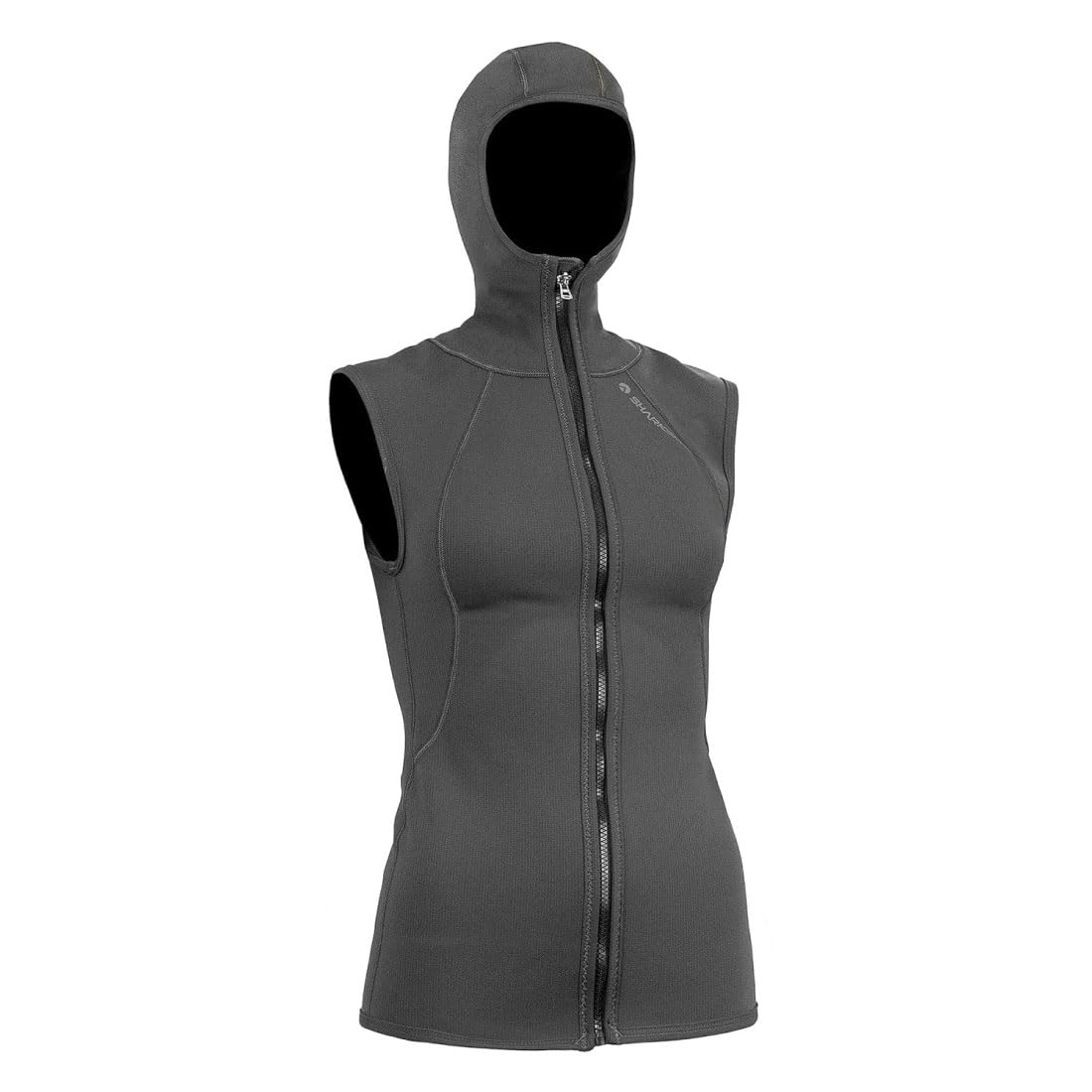 Women's Titanium 2 Chillproof Hooded Vest - Lightweight Full Zip Winter Jacket for Outdoor Activities, Hiking & Casual Wear