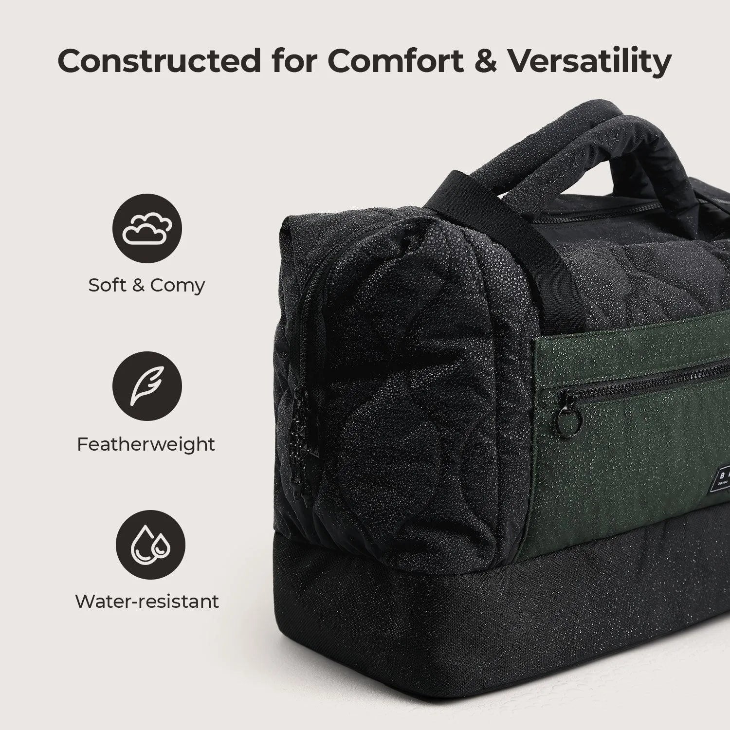 Paz Duffle Bag - Waterproof Travel Duffel Bag with Shoulder Strap, Large Gym Bag for Men & Women - Perfect for Workout, Travel, Sports & Weekend Getaways